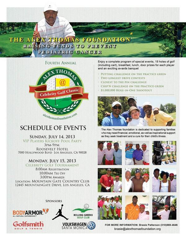 AlexThomasFoundation tweet media