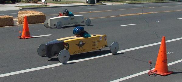 CafeMoto's tweet photo. San Diego Soap Box Derby this Sat from 9:30-5 on 25th St between Market and Imperial. Watch for our Moto Racer! http://t.co/s7KjKSyGUW