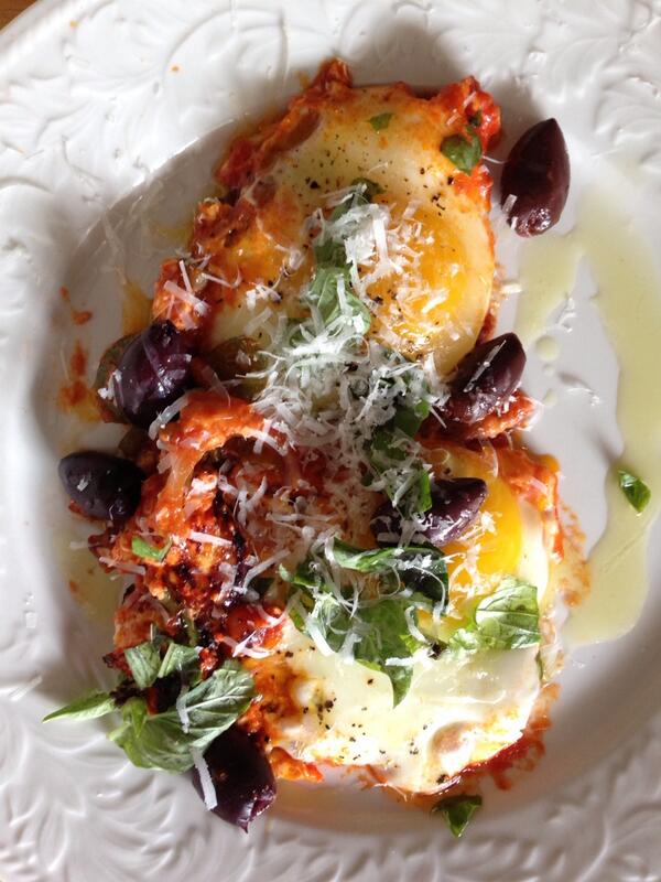 JustinTimsit's tweet image. @mariobatali We made your #EggsinHell for todays brunch. Outstanding recipe, Grazie!