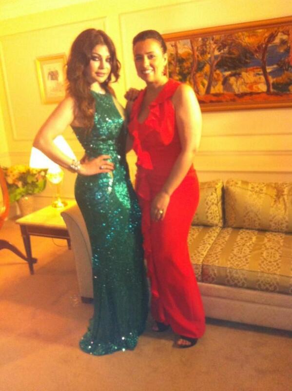 cannes2013 a grt moment With @HaifaWehbe Thanks dear for your Time and energy cannes2013 a grt moment With @HaifaWehbe Thanks dear for your Time and energy