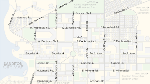 SanditonAds's tweet photo. @SanditonCA MAP UPDATE: Major streets are named! Still to come: neighborhoods, close-ups on city blocks, landmarks http://t.co/Q7hDITtr6K