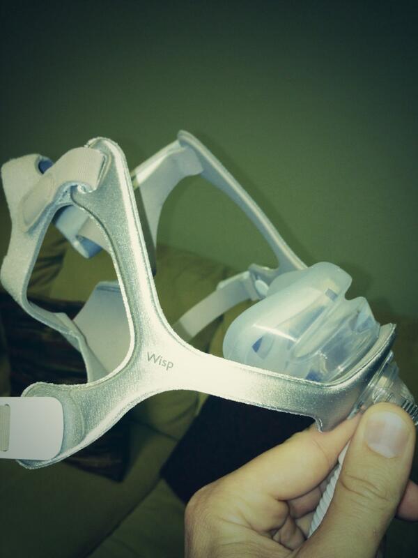 AustinCPAP's tweet image. Check out the #respironics wisp nasal mask. Very light and actually looks good!