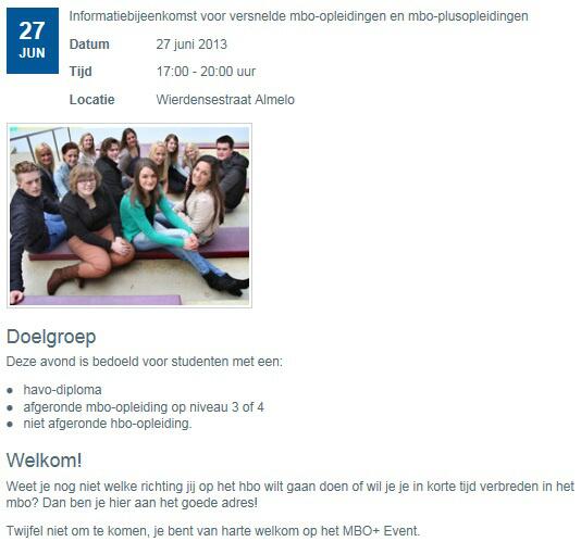 MBOplusevent's tweet image. Kom naar het mbo+ event!