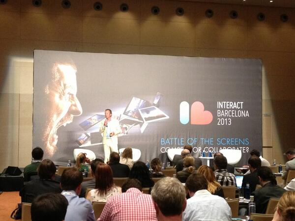 EDAAEurope's tweet photo. @AlainHeureux opening the great event on the stage. EDAA is there, looking forward to meet you!  #interact13 http://t.co/2ug4hoFIp4