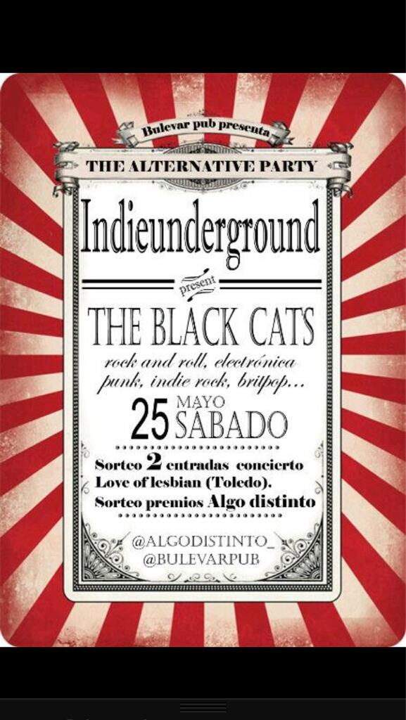 Sábado 25 de Mayo en @Bulevarpub . #fuckyeah