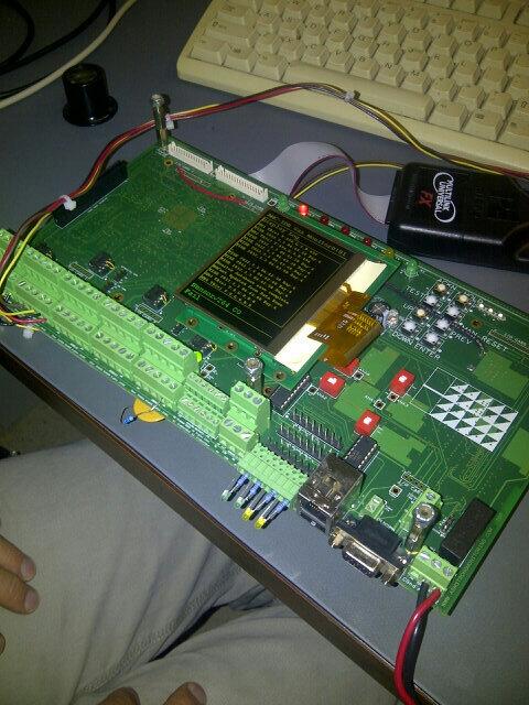 New digital monitor is up and running! Can't wait until we finish testing and can start shipping product! #itsalive