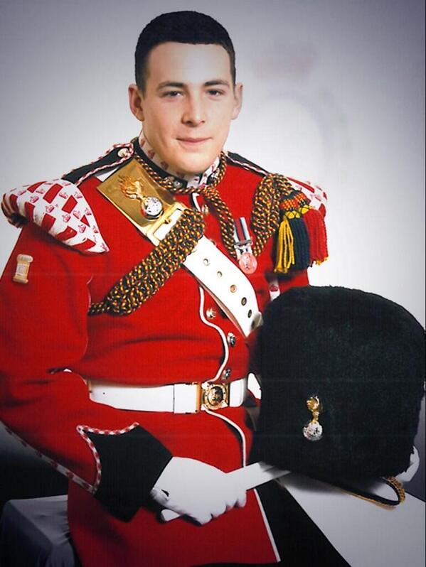 R.I.P Lee Rigby. Our thoughts are with you and your family.