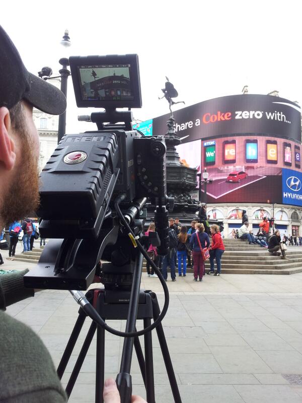 RubberDuckFilms's tweet image. Shooting pickups for #EnemyofEngland, very rough cut is assembled!