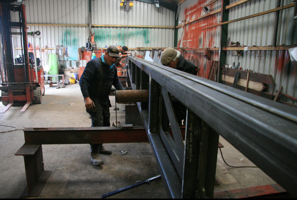 I didn’t even attach the photo to that last tweet. Idiot! So here it is. #trebuchet