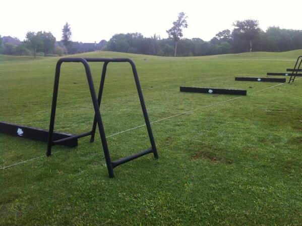 A new fresh look on our practice tee!