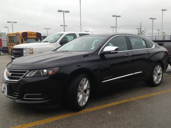 BergstromMKE's tweet photo. The new 2014 Impala is here!!  Believe us, you'll be impressed! #bergstrom #impala #worththewait #june3000 http://t.co/k7VdHKhjRp
