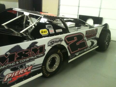 I will be piloting the #2 M&amp;M painting and construction  Bob Pierce race car at the Show Me 100!!