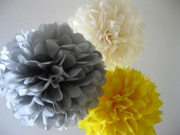 rockpaperparty's tweet photo. after last night's pom pom making... its finally rehearsal day for clients Tatiana &amp; Dave! http://t.co/CesceMRmfv