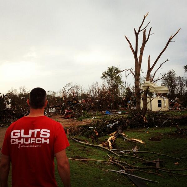 @gutschurch is here to help. Pecan Valley Trailer Park in Shawnee OK. #teamrelief