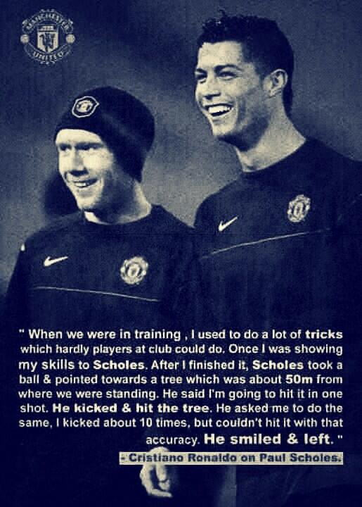 FootballFunnys's tweet photo. Paul Scholes will retire at the end of the season. What a player, what a legend. http://t.co/cnPmVUFRAY