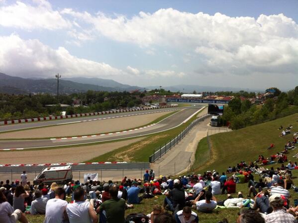 mndavies2003's tweet photo. Qualifying Spanish GP http://t.co/Ic2qWh9Xjk
