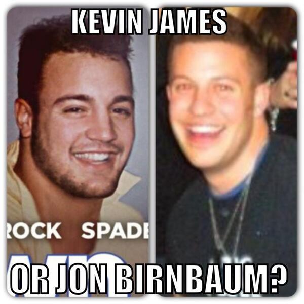 birnbaum8's tweet image. @KevinJames If you are ever in need of a younger Kevin James, I'd say the resemblance is strong! #KingsofQueens