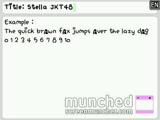 RaNyFont's tweet photo. Font Stella JKT48 http://t.co/UcjTc7oPpf