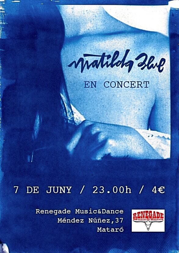 musiquerus!! l'amiga Matilda es desmelena de nou, divendres 7 de juny a Mataró...aquí, el cartell en qüestió!