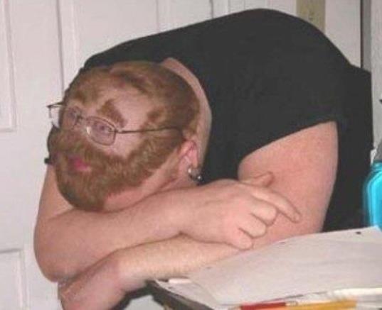 Paintedman's tweet photo. Why could I be this creative back in the day????? LMFAO!!! http://t.co/4GYzcXLyBc