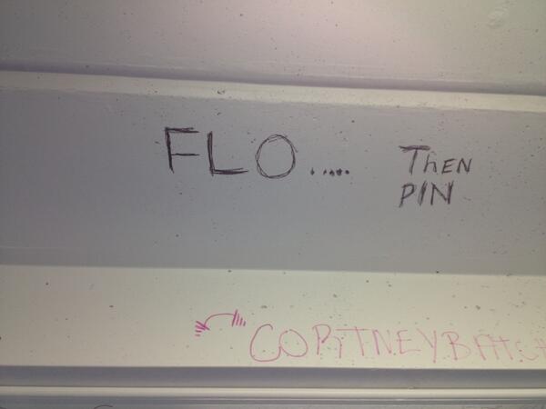 FloWrestling's tweet image. We have left our mark on the Olympic training center #flothenpin