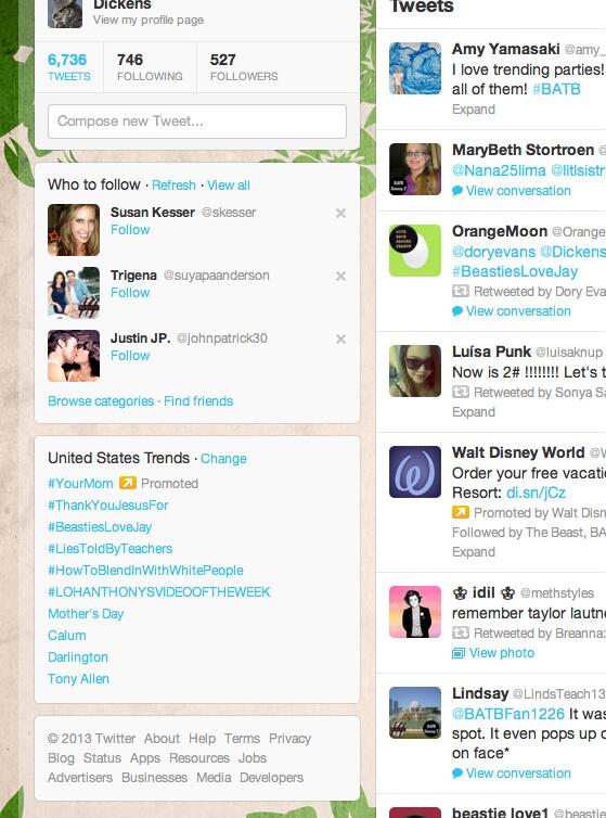 DickensHall's tweet image. My, my... it is 7:14 and still trending at #2US- #BeastiesLoveJay  Impressive creature you beasties