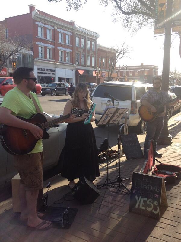 Head down to whyte ave to watch these beauties and donate to the #youthemergencyshelter @allsystemsjo @Lakoustic