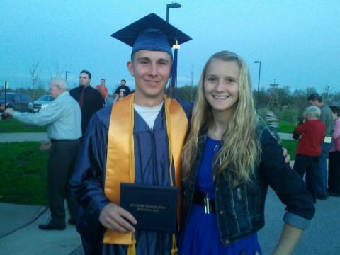 CassidyClark24's tweet image. I'm so proud of my big brother. &amp;lt;3 #MCCGraduation