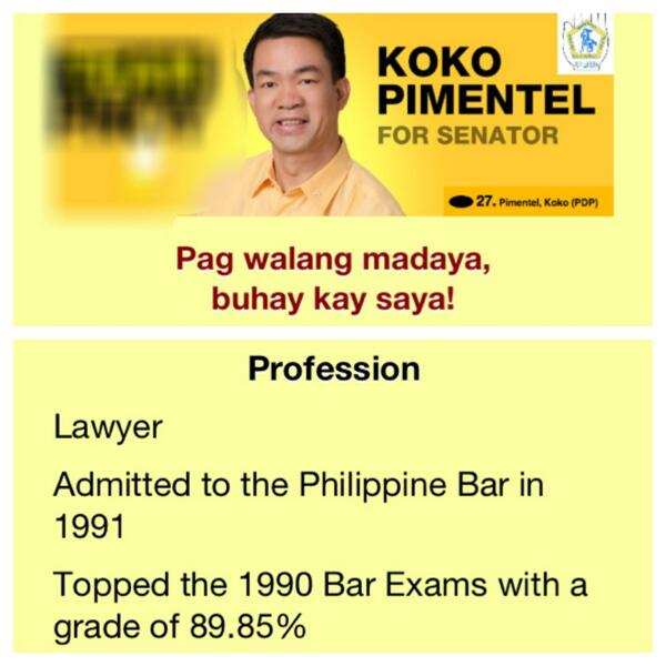 navarro_eds's tweet image. Koko Pimentel for Senator. #KokoApp #Halalan2013