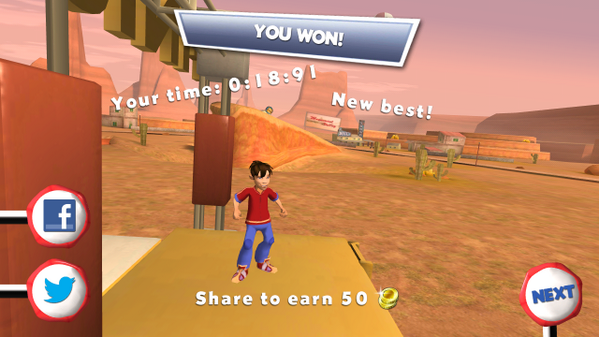 andrauloid's tweet photo. Check out what I just did on #WipeoutMobile http://t.co/GbppvPU9xo
