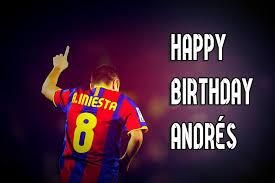 Barcaa_indo's tweet photo. Happy birthday Andres Iniesta, #MAAFTELAT :P http://t.co/I5YALEb0xT