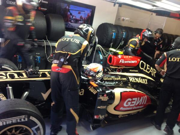 Grosjean pone punto ...