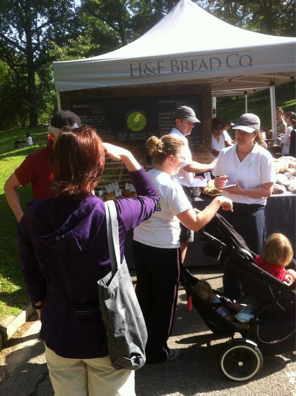 Darn these endless breadlines in Grant Park! @firstworldproblems