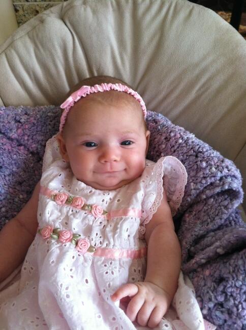 Baby girl is 8 weeks old already