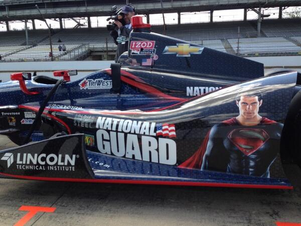 PantherRacing's tweet photo. Here's to that whole "faster than a speeding bullet" thing. #Indy500orBust http://t.co/2GpvsHFYMw