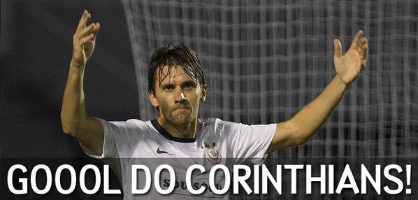 Corinthians's tweet photo. GOOOOOOOOOOOOOOOOOOOOOOOOOOOOOOOOOOOOOOOOOOOOOOOL DO CORINTHIANS! Paulo André amplia a vantagem do Timão! http://t.co/4QRfBx8gka