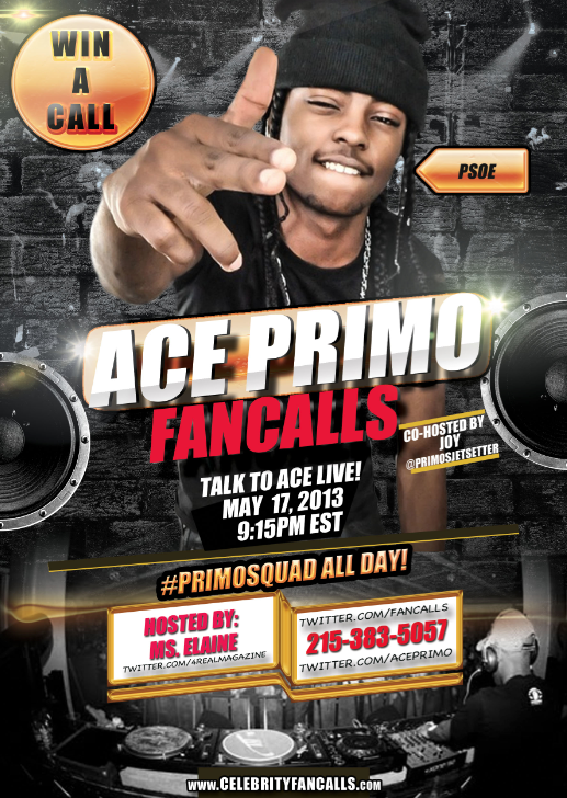 #TurnUP!! Coming back 2 #Fancalls Fri May 17 <a href="/aceprimo/">Niko Khale</a> Talk to him LIVE 9:15pm @PrimosMama @Lijahdoo @primosjetsetter