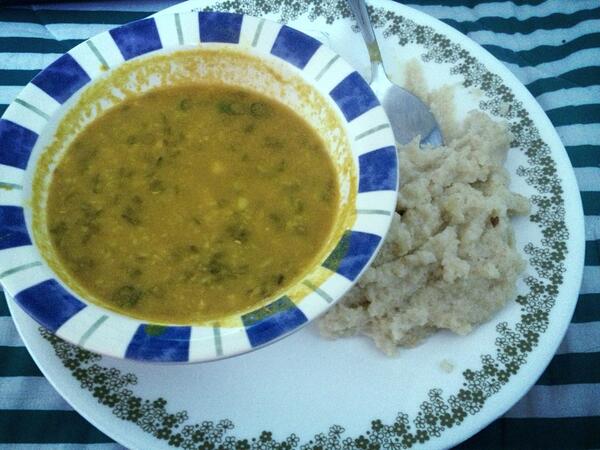 asthakkar15's tweet image. #cookingexperiments dal and upma.