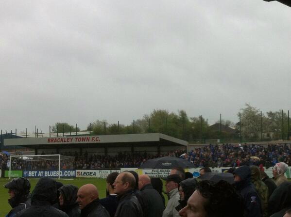 AwayFansOnTour's tweet photo. Halifax fans at Brackley today #fcht http://t.co/cGvsPk6iCc