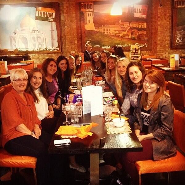 SolentNetball's tweet image. End of Year Meal