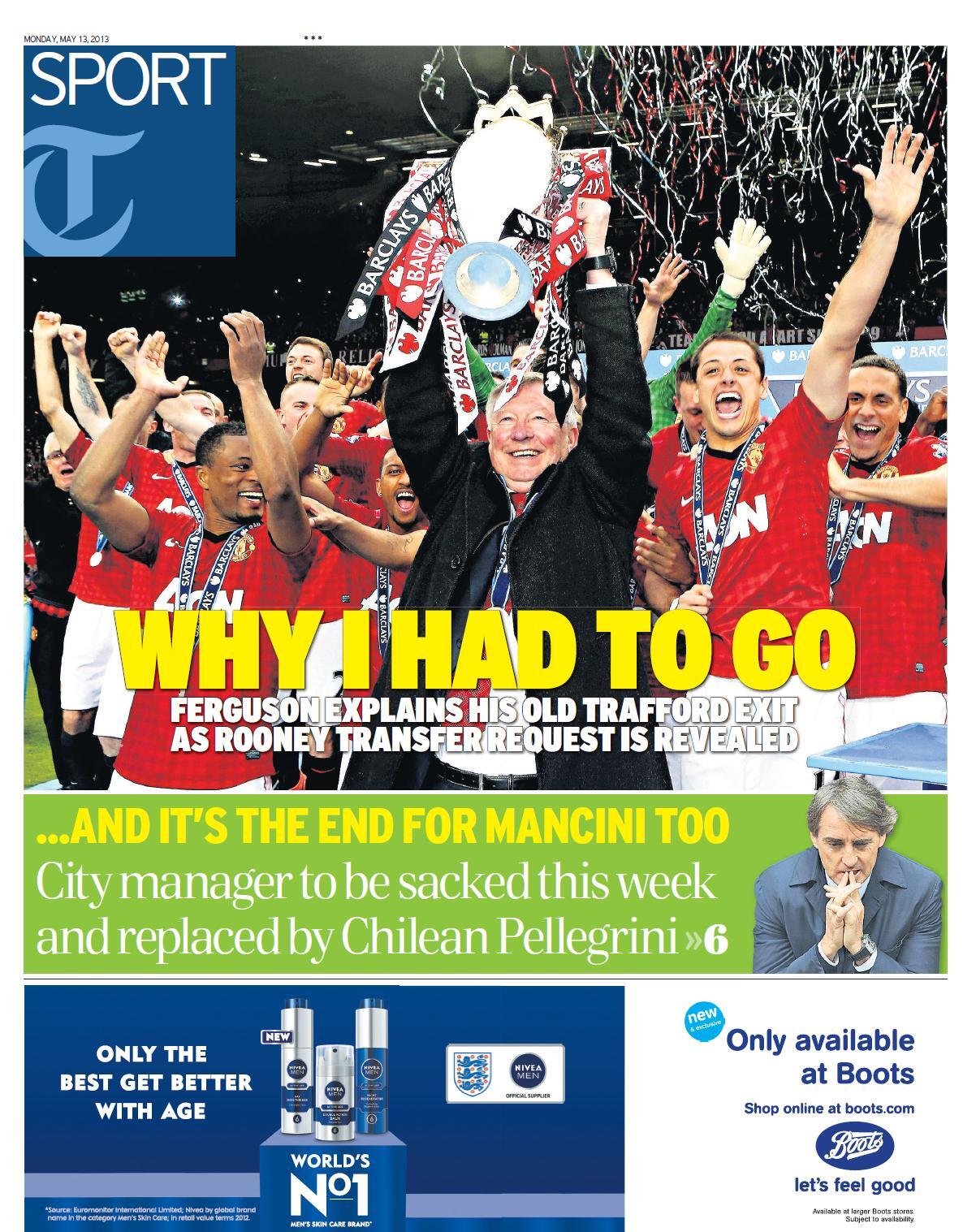 Ramos y su Banda on Twitter "Portada Daily Telegraph Sport