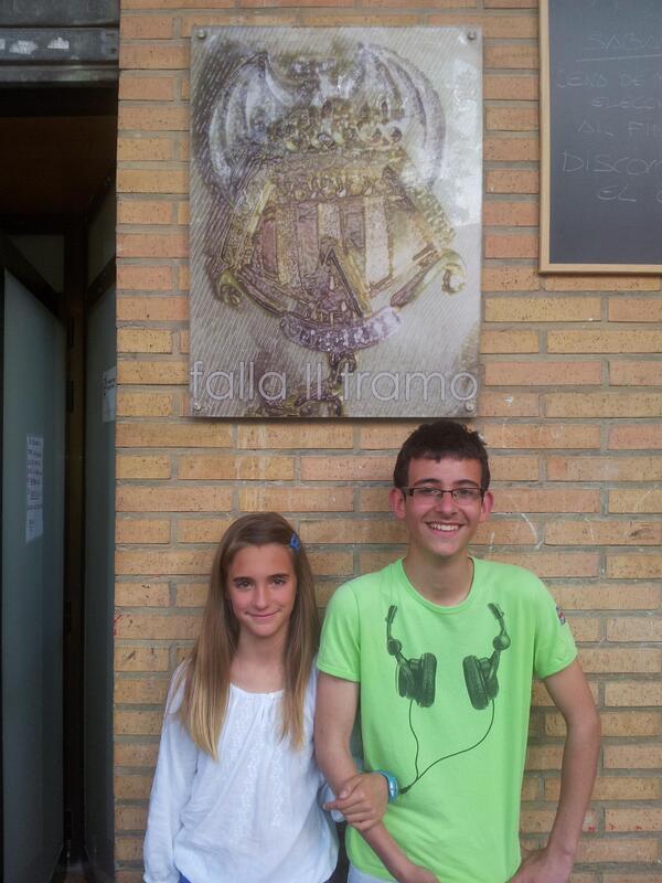 Sonia Moraga Salvador i Alvaro Cencerrado, seran els representants del 2014 de nostra comissió infantil.