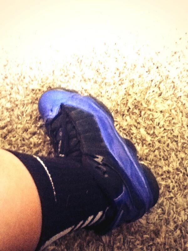 jsjebrkc's tweet image. : Got my blue-j&apos;s! #Jordans