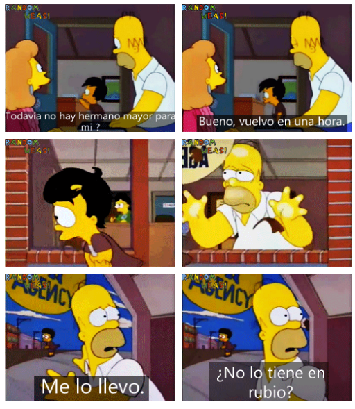 ¿No lo tiene en rubio?