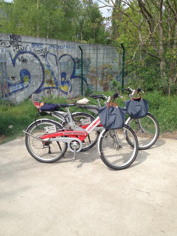 #Berlijn ontdekken doe op de fiets in stijl.... Samen met <a href="/BrendaWesterink/">Brenda</a>