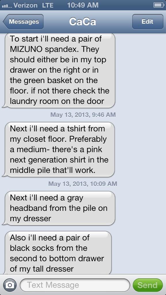 pretoriachantel's tweet image. The list my sister gave me to get her for practice #novel #isthatall 😳😋😘 #loveher