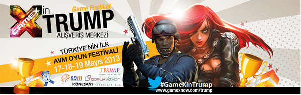 fatmacelikkovan's tweet photo. 17-19 Mayıs tarihlerinde bir programınız yoksa, sizi Oyun Festivalimize bekleriz #GameXinTrump @GameXist http://t.co/VwgshftPk9
