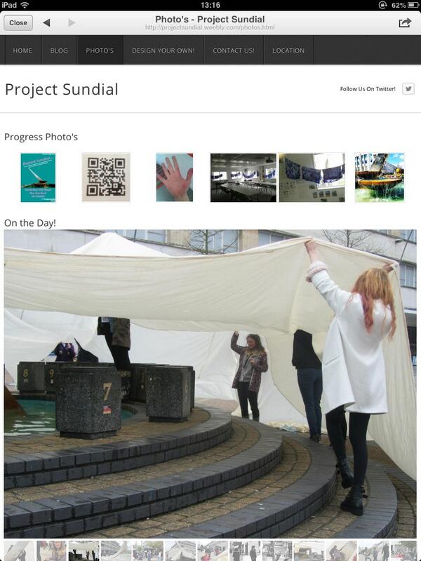 ProjectSundial's tweet image. Check out our online photo gallery from the event: projectsundial.weebly.com/photos.html