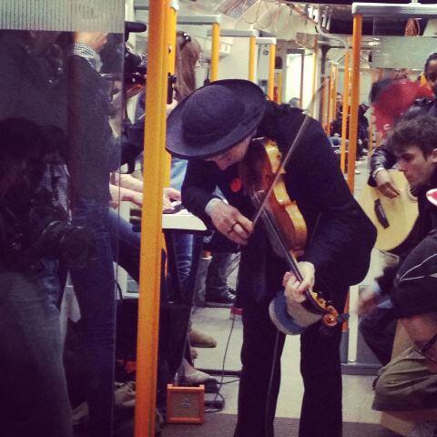 anyoneill's tweet image. Thanks for having us @SoundTracksFest  I don't want to go back to playing normal venues now ;)