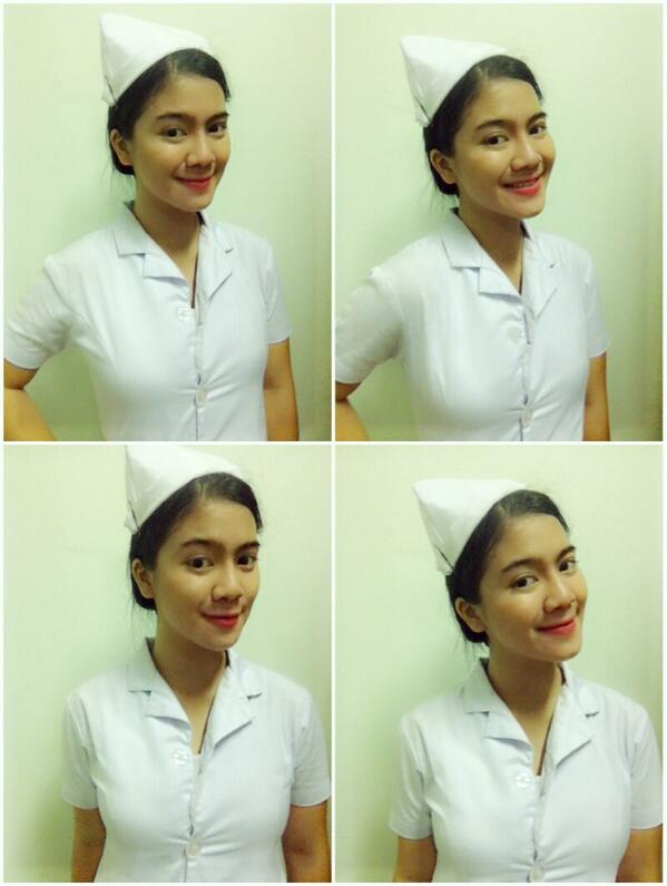 felicyangelista's tweet photo. Only on @ohternyata_ttv i'm being a nurse. wait for it guys👻👌 http://t.co/aYvnPzMMev